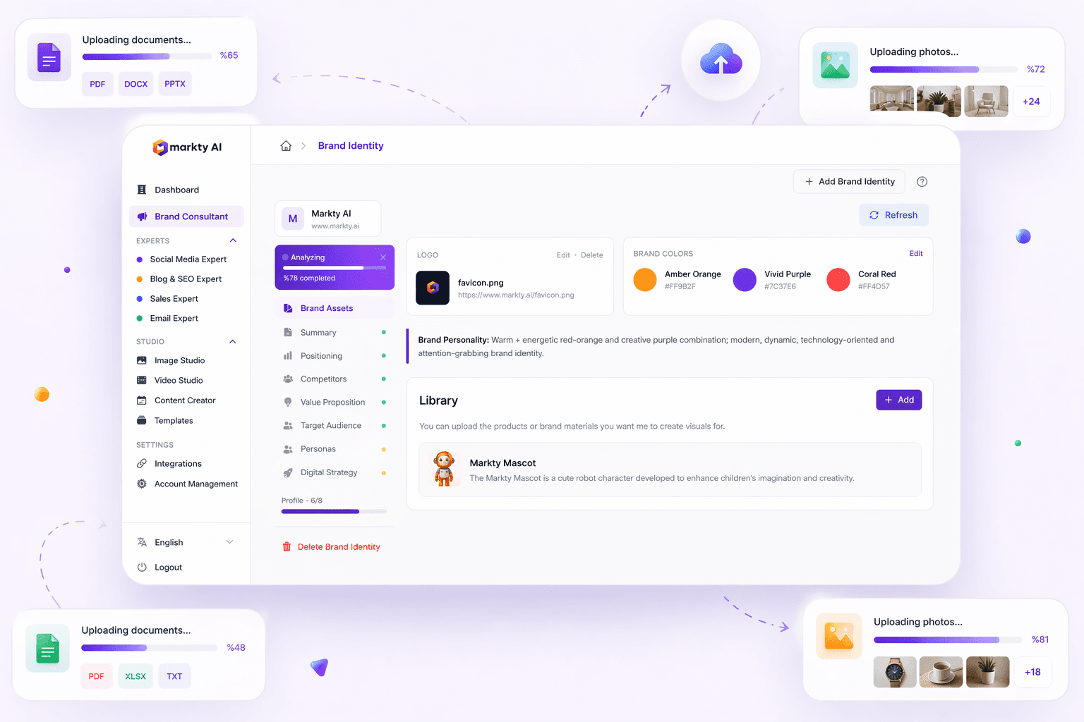 Brand Identity Interface