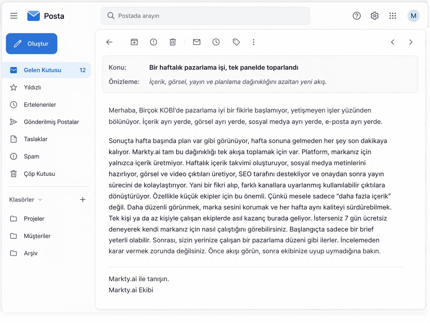 E-Maillerini Müşteriye Dönüştür