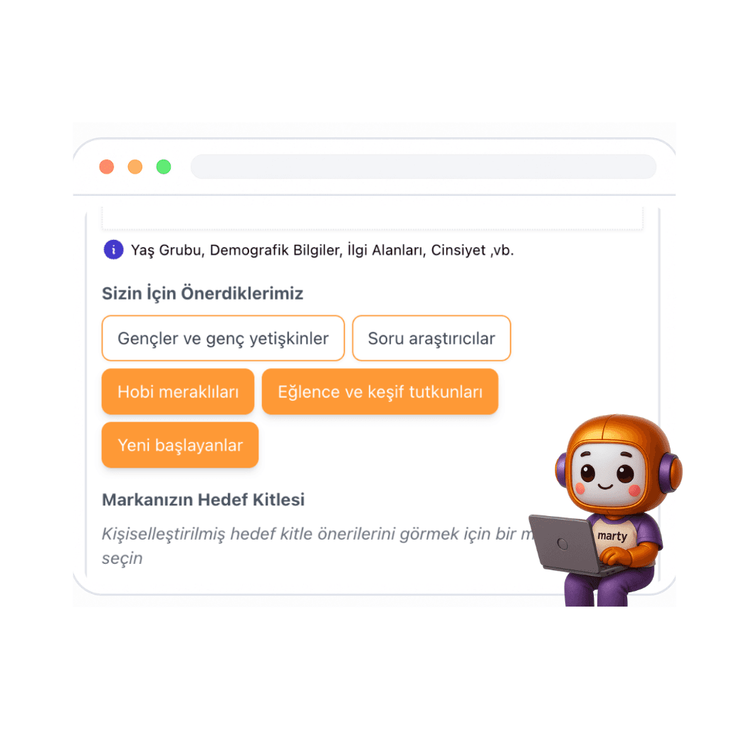 4. Adım: Akıllı Önerilerle Markanı Geliştir